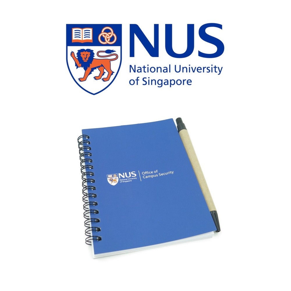 NUS - O-ring Notebook with Pen - Simplicity Gifts - Corporate Gifts Singapore - simplicitygifts.com.sg (1)