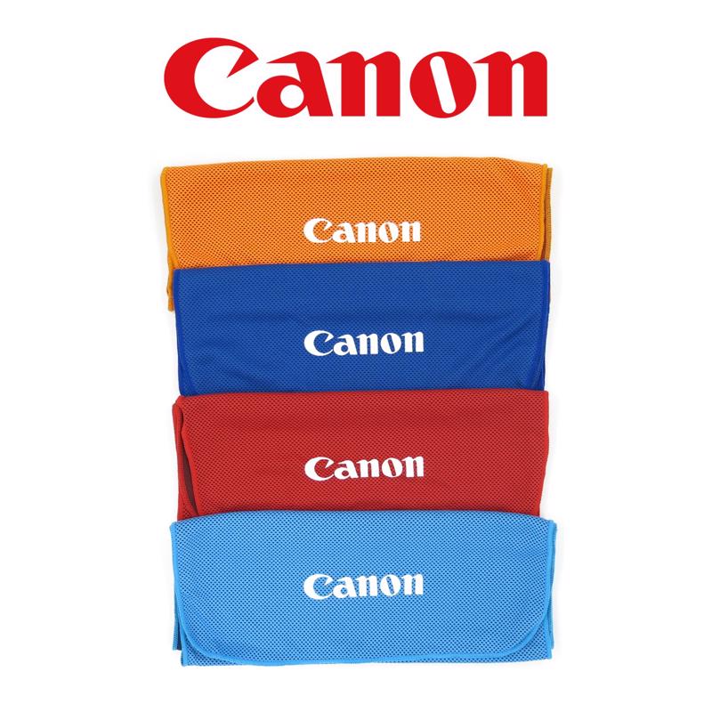 fast cooling towel with one colour logo printing for Canon Singapore