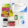 premium wellness gift pack for MHA - surgical mask, dettol germicide, manuka honey, berry essence